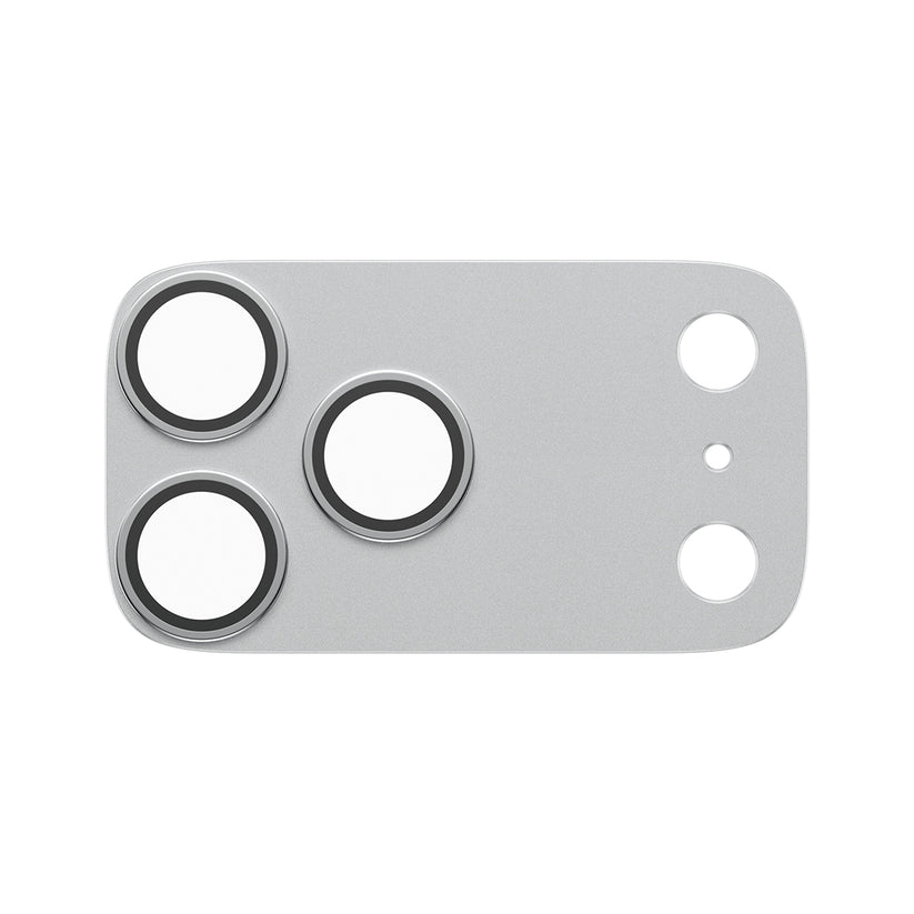 PanzerGlass Fender Camera Protector - osłona na aparat do iPhone 18 Pro Max srebrna