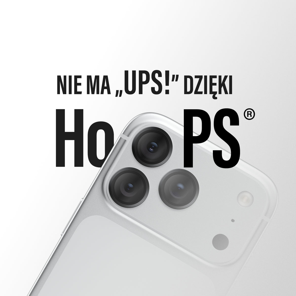 PanzerGlass Hoops Transparent Camera Lens Protector - osłonki na obiektywy do iPhone 18 Pro/18 Pro Max czarne