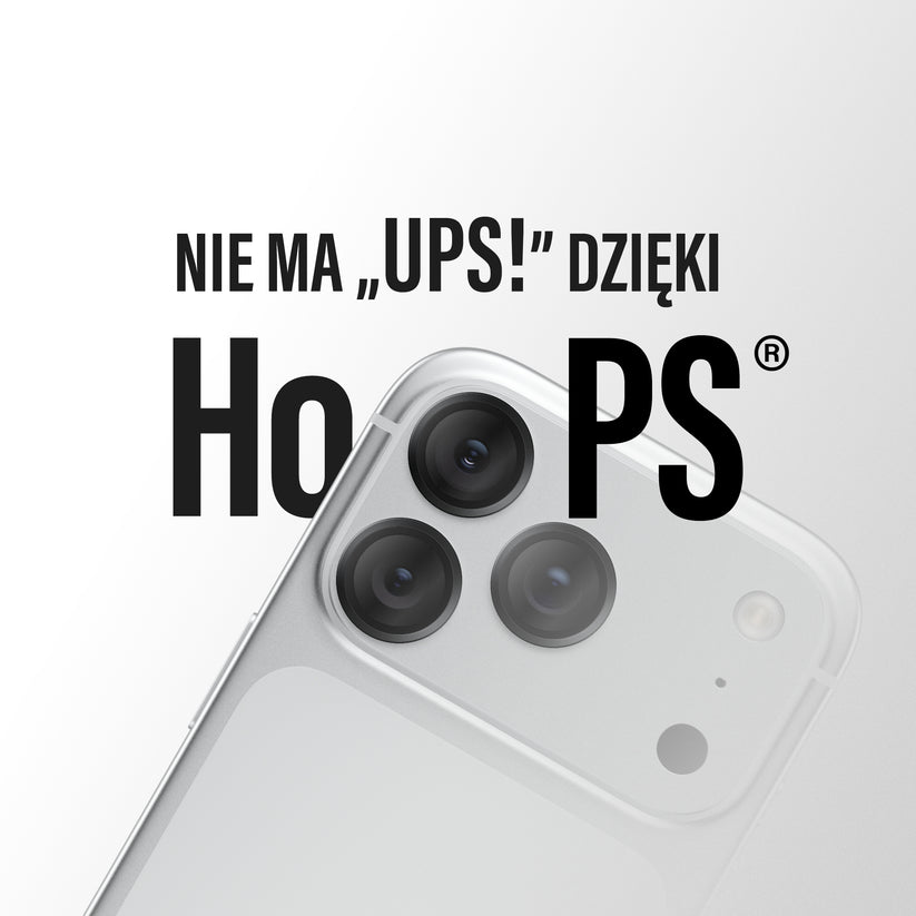 PanzerGlass Hoops Transparent Camera Lens Protector - osłonki na obiektywy do iPhone 18 Pro/18 Pro Max czarne