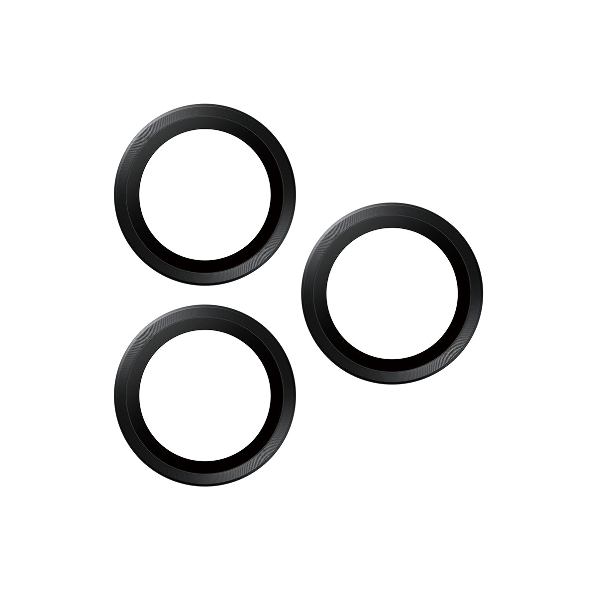 PanzerGlass Hoops Transparent Camera Lens Protector - osłonki na obiektywy do iPhone 18 Pro/18 Pro Max czarne