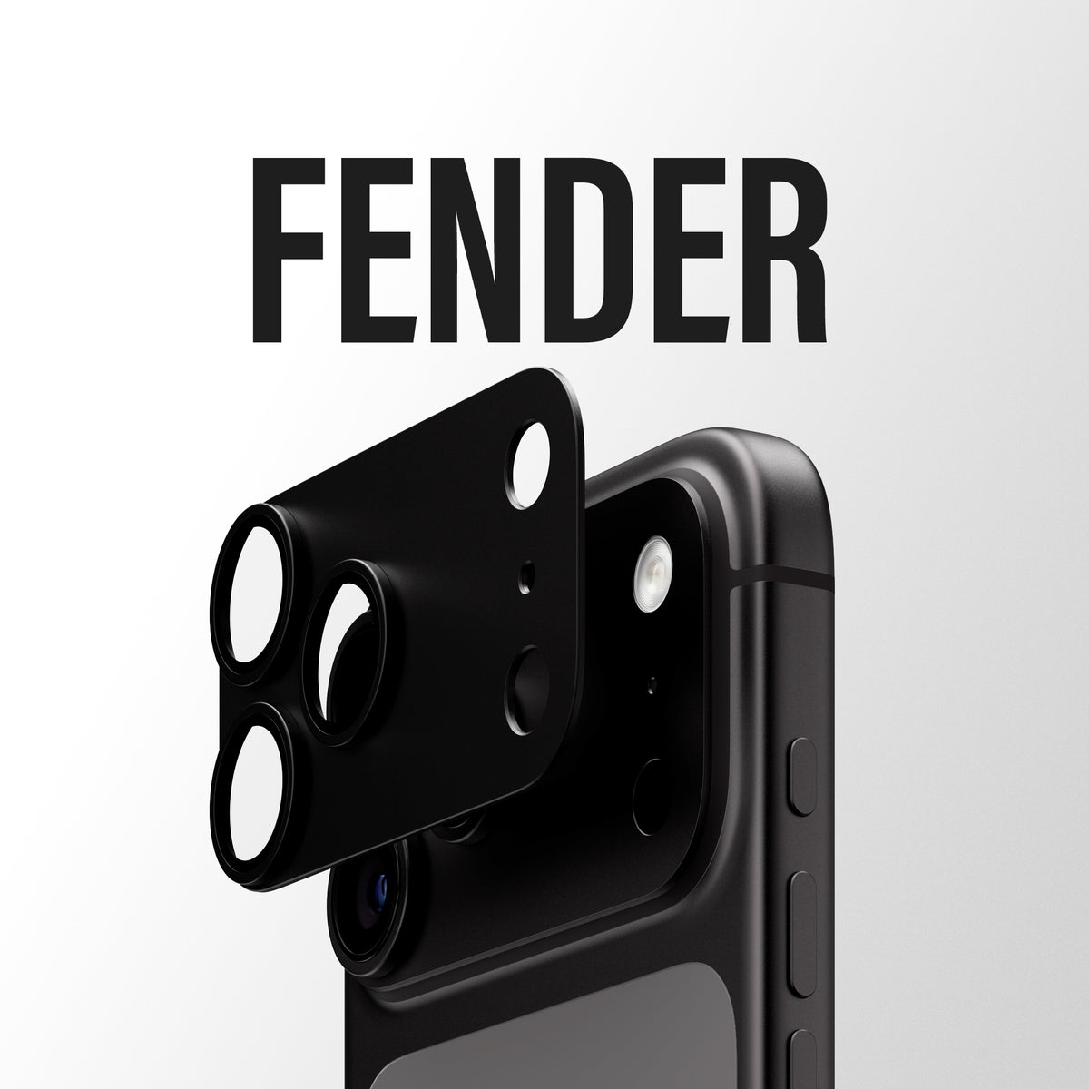 PanzerGlass Fender Camera Protector - osłona na aparat do iPhone 18 Pro Max szara