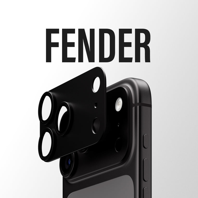 PanzerGlass Fender Camera Protector - osłona na aparat do iPhone 18 Pro Max szara