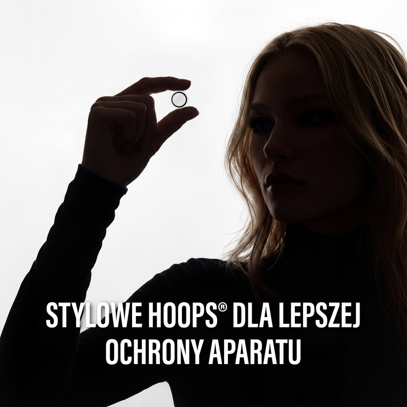 PanzerGlass Hoops Transparent Camera Lens Protector - osłonki na obiektywy do iPhone 18 Pro/18 Pro Max przezroczyste