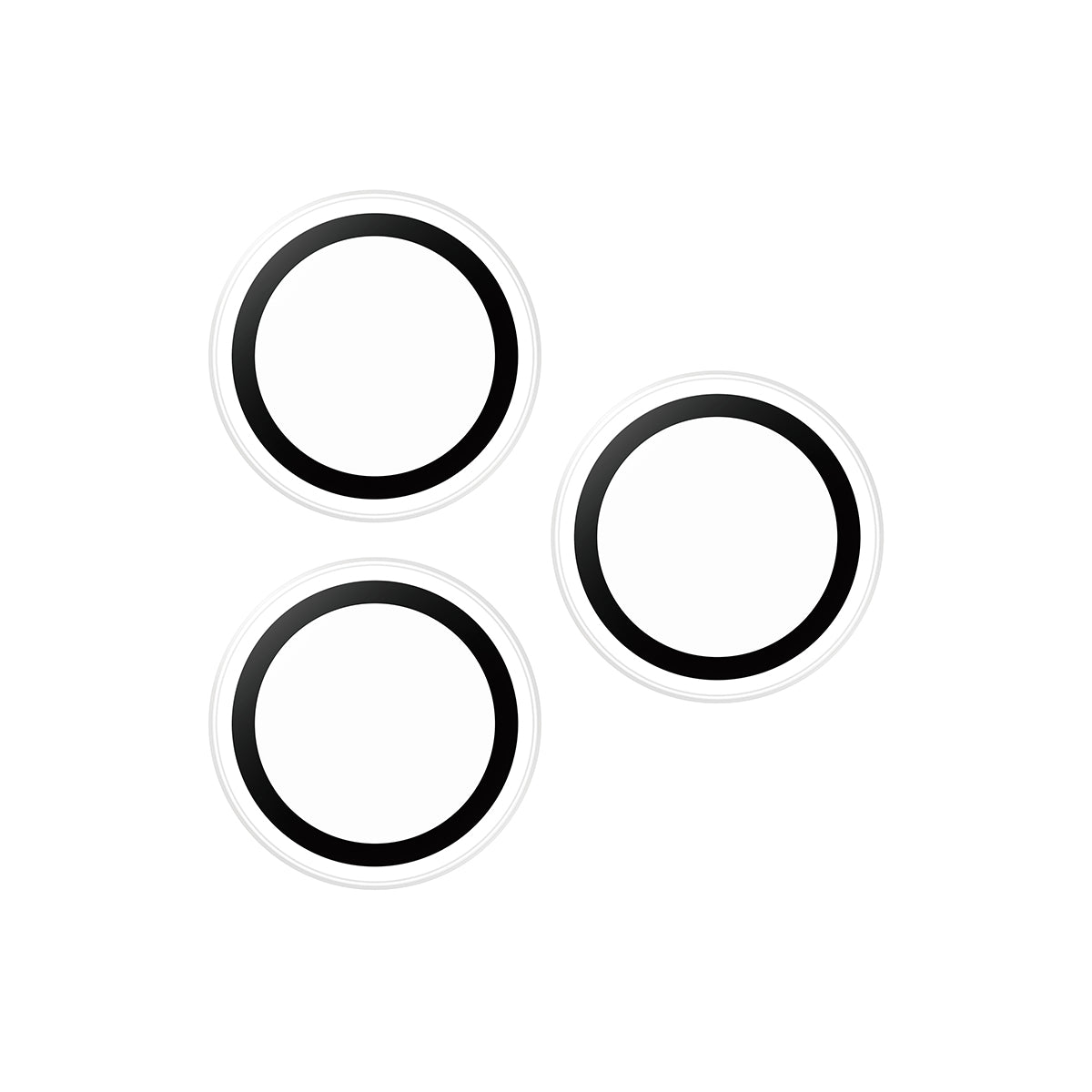 PanzerGlass Hoops Transparent Camera Lens Protector - osłonki na obiektywy do iPhone 18 Pro/18 Pro Max przezroczyste
