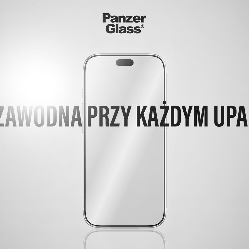 PanzerGlass Screen Protector Ultra-Wide Fit - szkło do iPhone 18 Pro/17 Pro czarna ramka