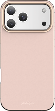 Prodigee Aluminium Edge - etui z MagSafe do iPhone 17 Pro różowe