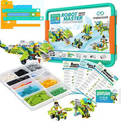 Makerzoid Robot Master Premium - zestaw ponad 600 klocków edukacyjnych z możliwością kodowania