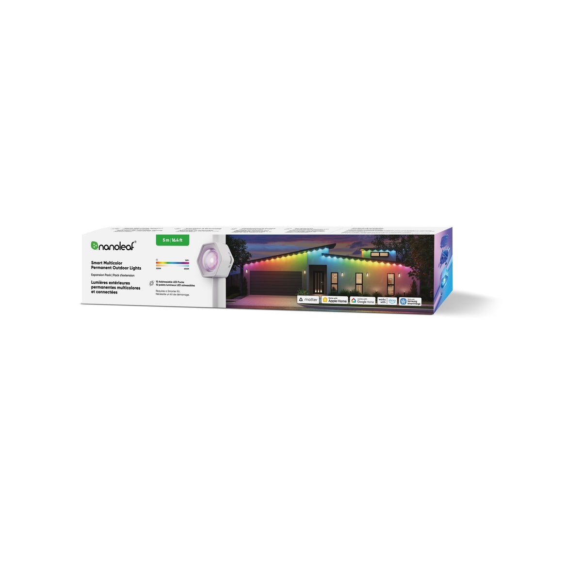 Nanoleaf 1D Permanent Outdoor Light Starter Kit - zewnętrzna taśma LED (15m)