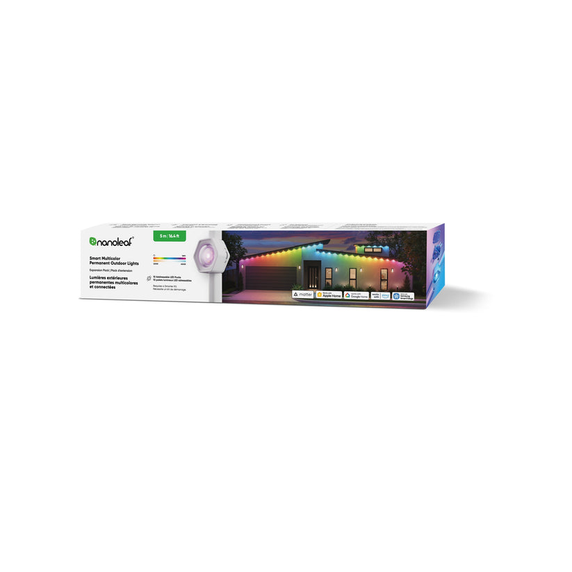 Nanoleaf 1D Permanent Outdoor Light Starter Kit - zewnętrzna taśma LED (15m)