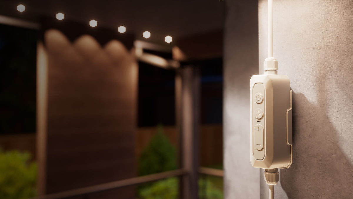 Nanoleaf 1D Permanent Outdoor Light Starter Kit - zewnętrzna taśma LED (15m)