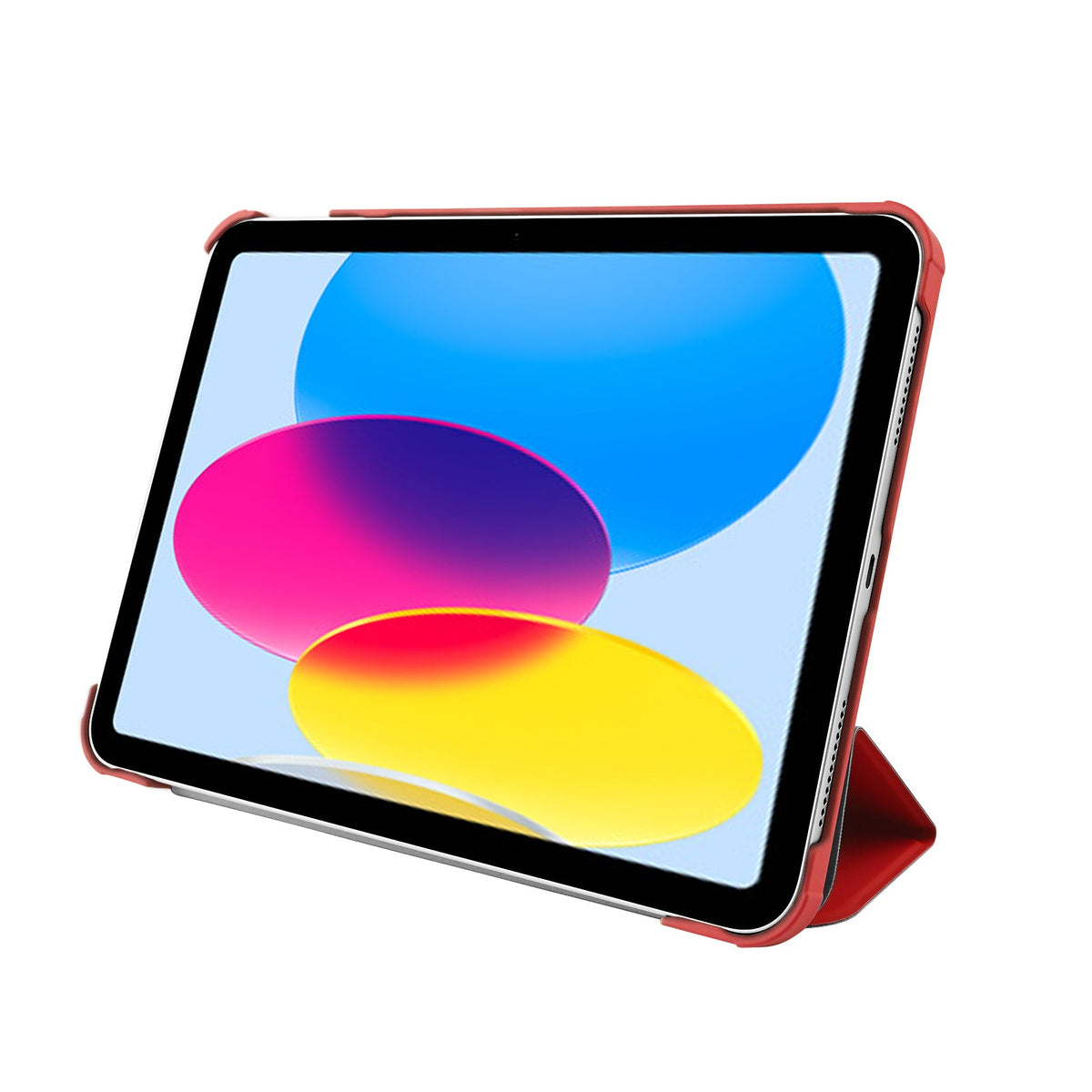 Pomologic BookCase - obudowa ochronna do iPad 10,9" 10 gen. (2022) 11" 11 gen. (2025) czerwona