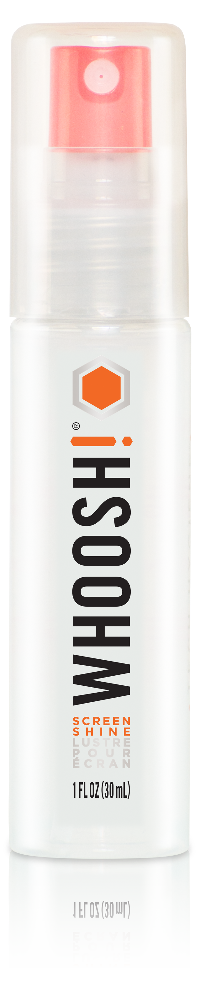 Whoosh Go - spray do czyszczenia ekranów 30ml + ściereczka z mikrofibry
