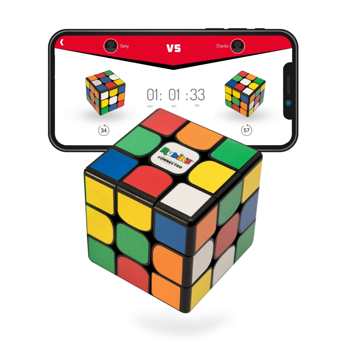 Particula Rubik's Connected Pro - inteligentna zabawka logiczna - kostka 3x3