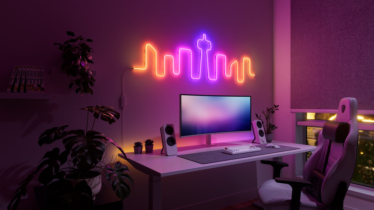 Nanoleaf Smart Multicolour Rope Light - elastyczna, inteligentna, neonowa listwa LED 5 m