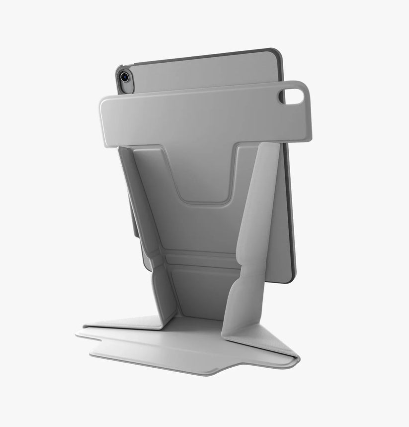 UNIQ Ryze 360 - etui do iPad Air 11" M2 (2024) M3 (2025) M4 (2026) jasnoszare