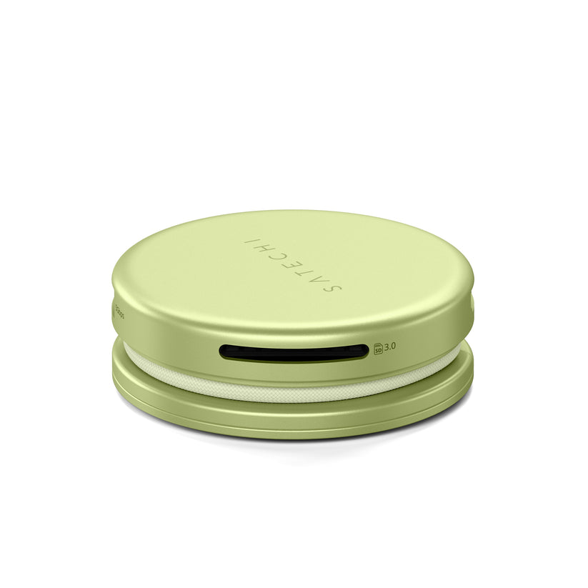 Satechi OntheGo 5-in-1 Multiport Adapter - adapter do urządzeń mobilnych USB-C/USB-A/HDMI 4K/czytnik kart SD/USB-C PD żółty