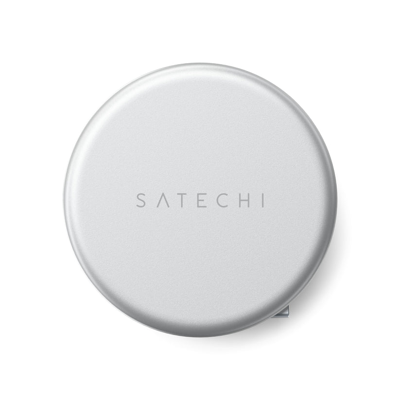 Satechi OntheGo 5-in-1 Multiport Adapter - adapter do urządzeń mobilnych USB-C/USB-A/HDMI 4K/czytnik kart SD/USB-C PD srebrny