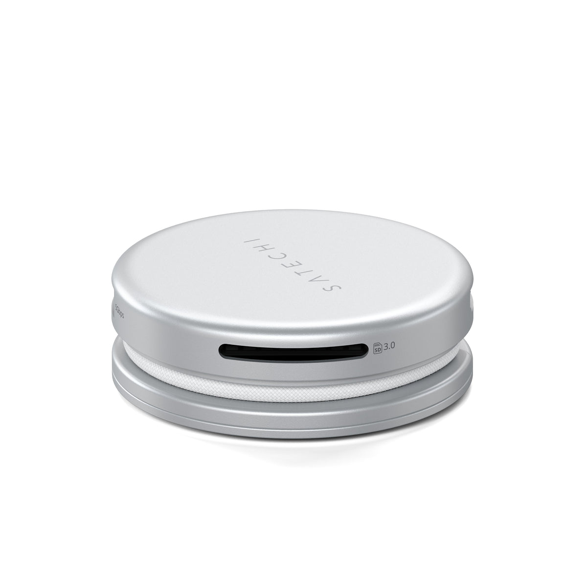 Satechi OntheGo 5-in-1 Multiport Adapter - adapter do urządzeń mobilnych USB-C/USB-A/HDMI 4K/czytnik kart SD/USB-C PD srebrny