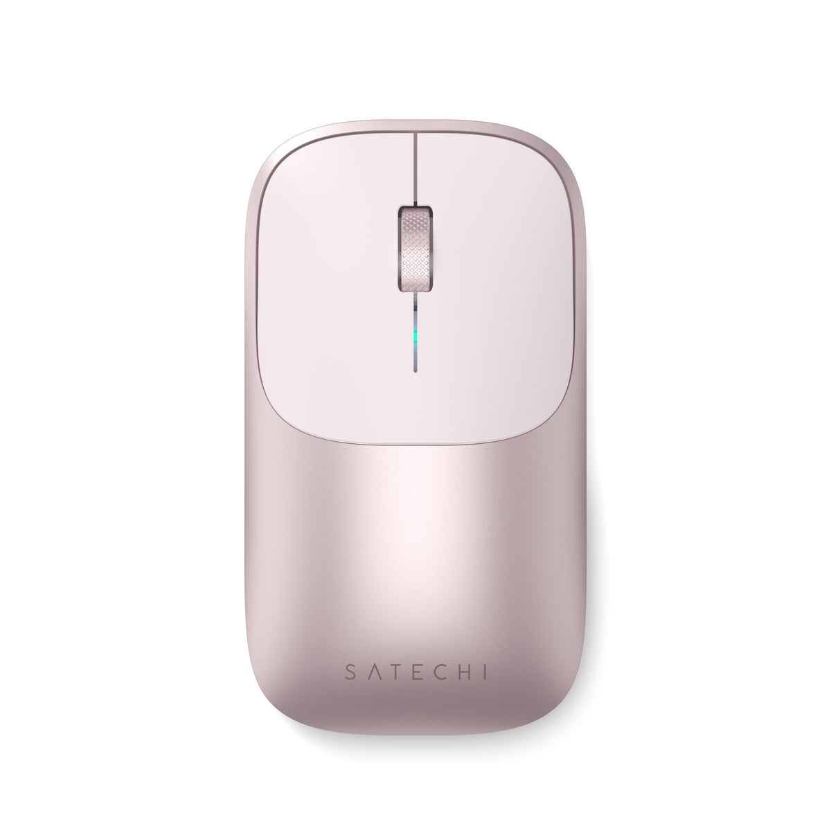 Satechi Slim EX Mouse - mysz bezprzewodowa do dwóch urządzeń różowa