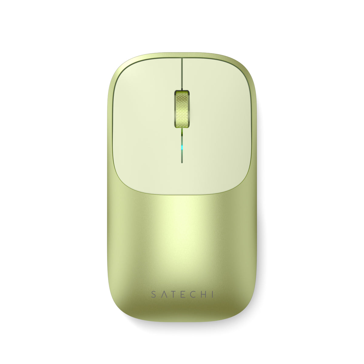 Satechi Slim EX Mouse - mysz bezprzewodowa do dwóch urządzeń żółta