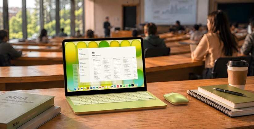 Satechi Slim EX Mouse - mysz bezprzewodowa do dwóch urządzeń żółta