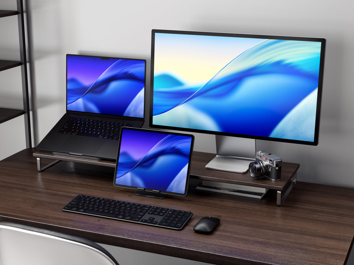 Satechi Slim EX3 - klawiatura BT do trzech urządzeń z przełącznikiem trybu Mac/Windows space black