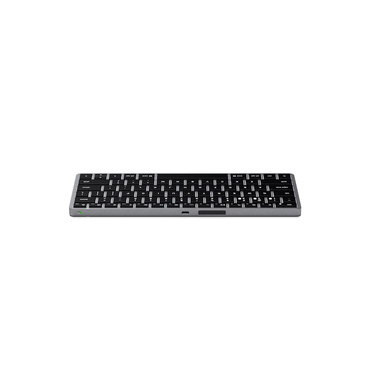 Satechi Slim X1 - klawiatura BT do trzech urządzeń USB-C space black