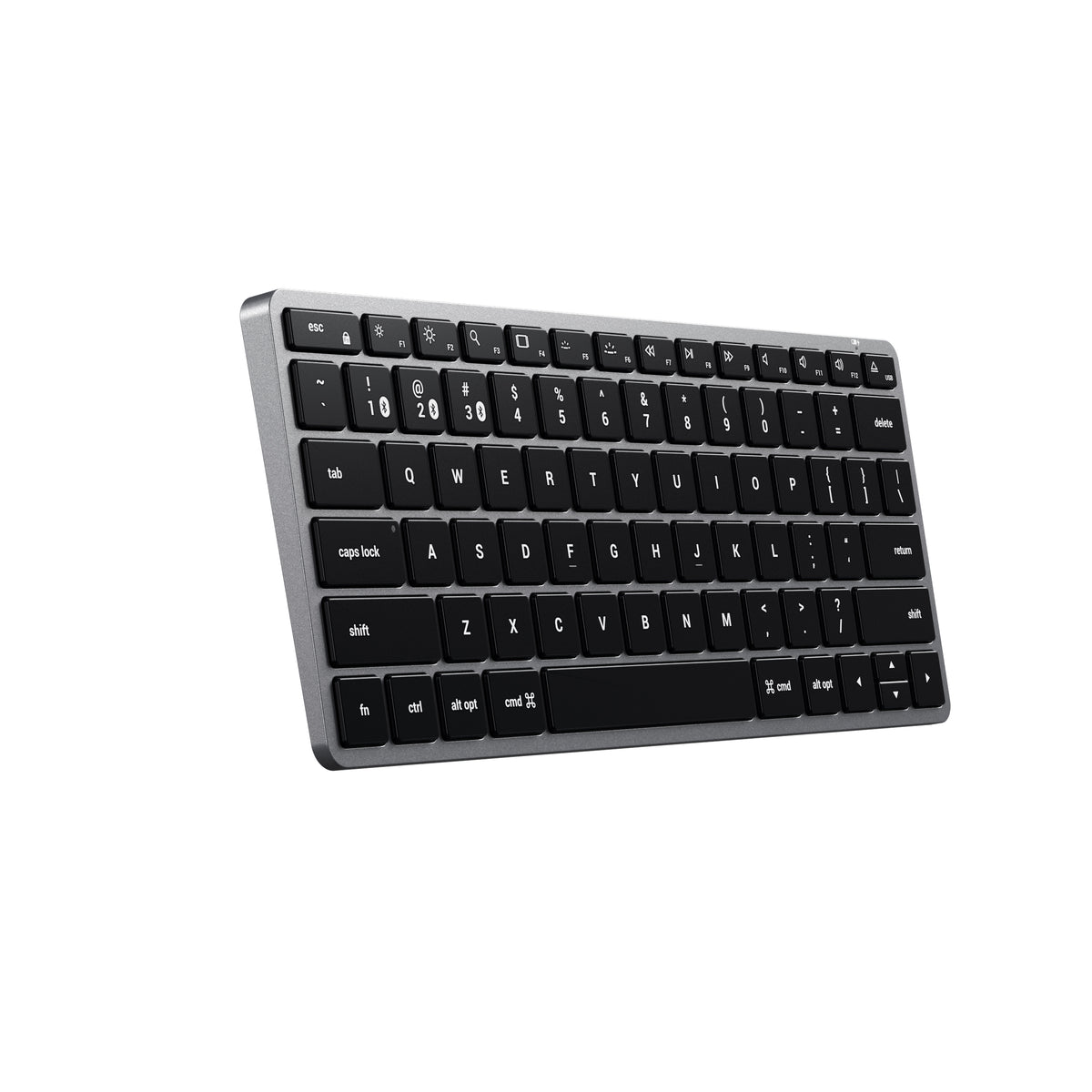 Satechi Slim X1 - klawiatura BT do trzech urządzeń USB-C space black