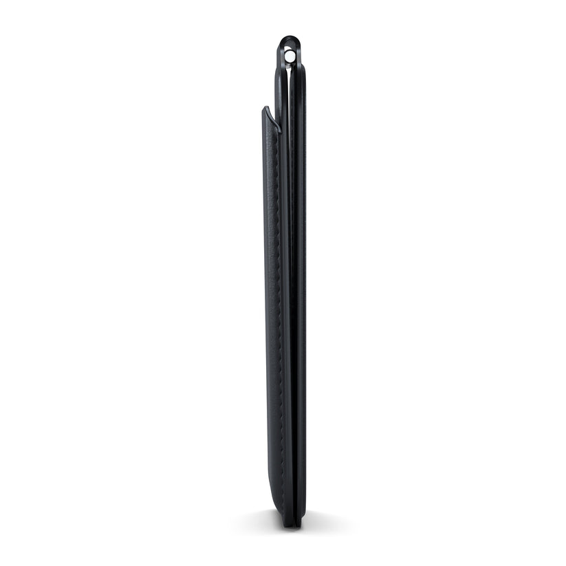 Satechi Vegan-Leather Wallet Stand - portfel i podstawka do iPhone'a z wegańskiej skóry kompatybilny z MagSafe czarny