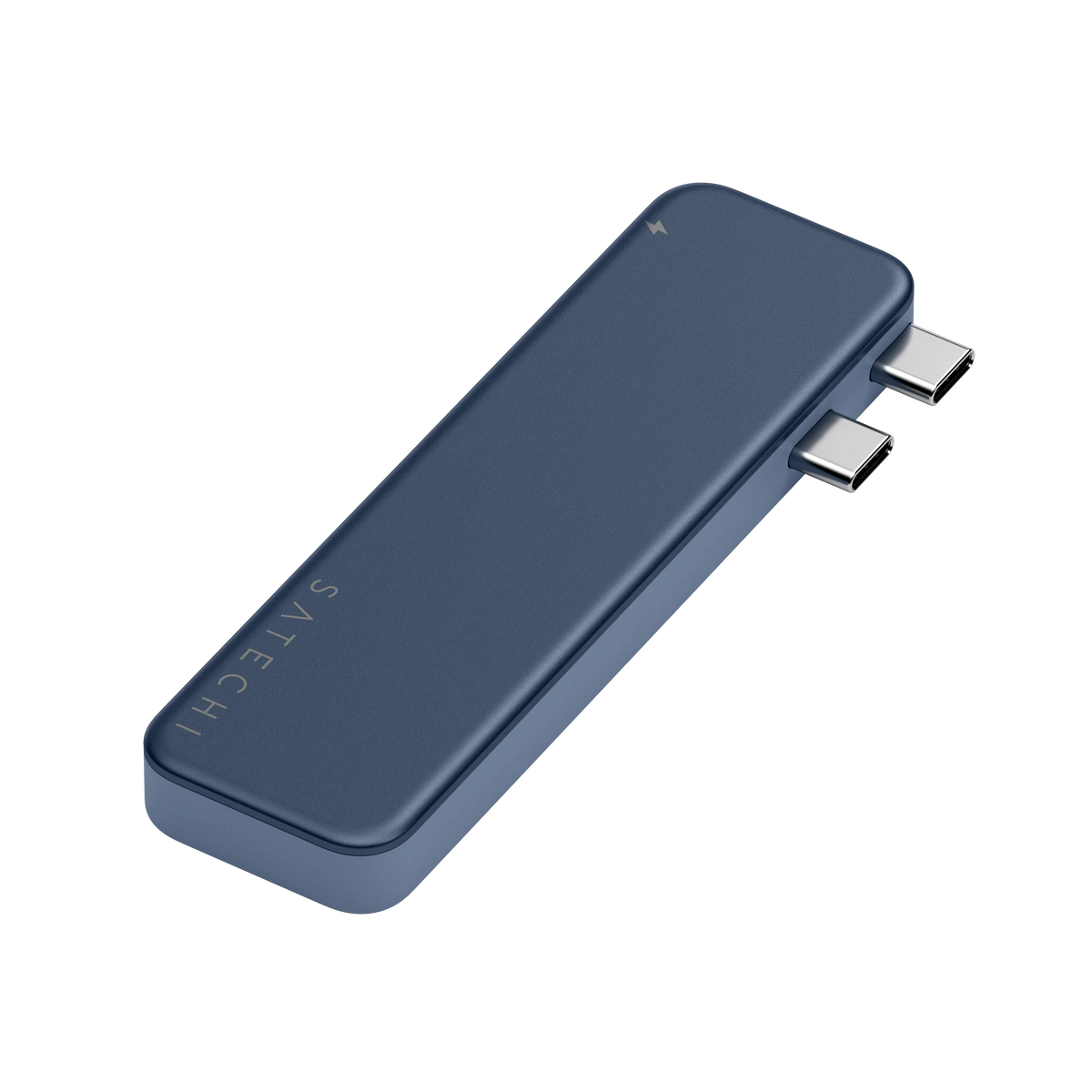 Satechi USB-C Snap Hub - adapter do urządzeń mobilnych USB-C/USB-A/HDMI 4K/czytnik kart micro/SD/USB-C PD indygo