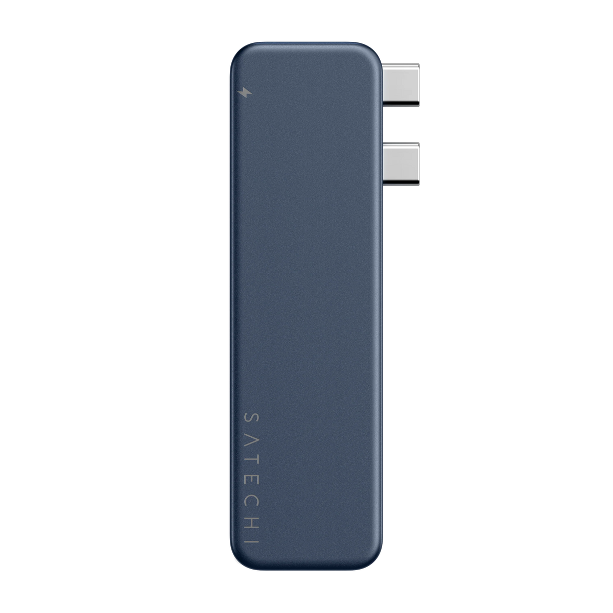 Satechi USB-C Snap Hub - adapter do urządzeń mobilnych USB-C/USB-A/HDMI 4K/czytnik kart micro/SD/USB-C PD indygo