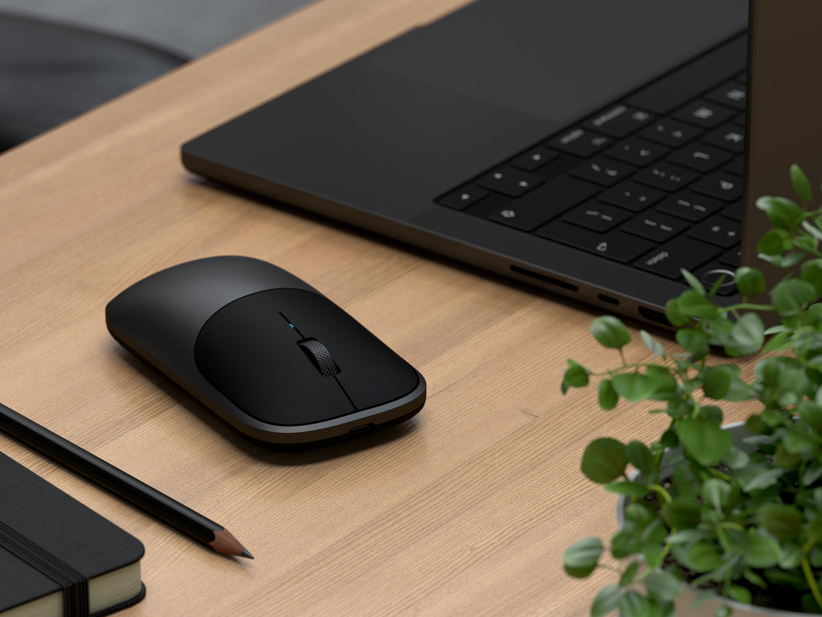 Satechi Slim EX Mouse - mysz bezprzewodowa do dwóch urządzeń czarna