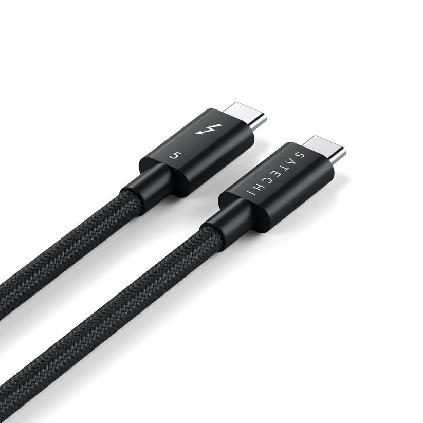 Satechi - kabel thunderbolt 5 USB-C - USB-C 1m czarny