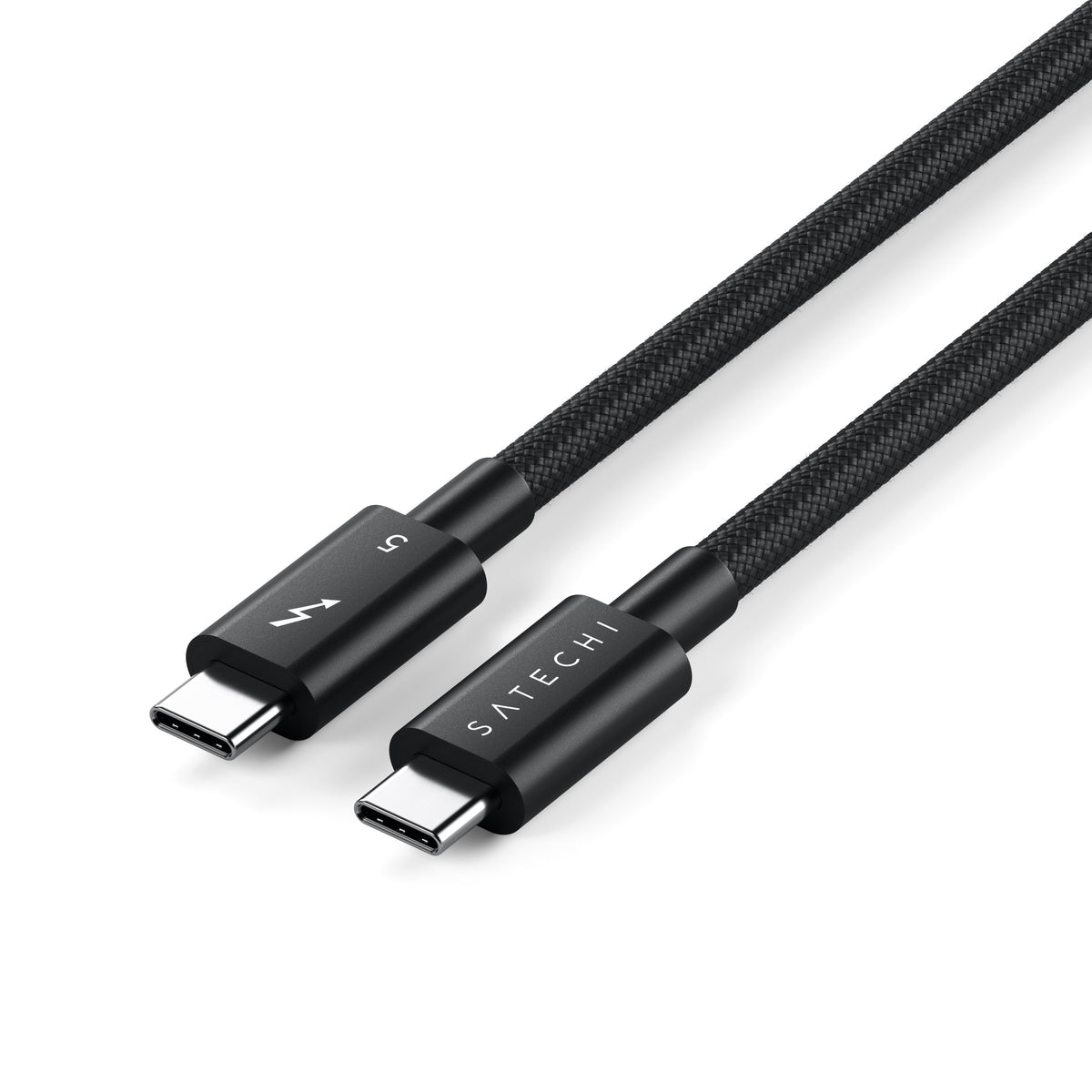 Satechi - kabel thunderbolt 5 USB-C - USB-C 1m czarny