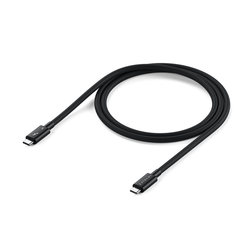 Satechi - kabel thunderbolt 5 USB-C - USB-C 1m czarny