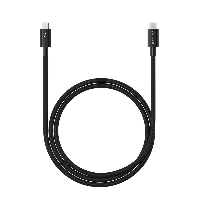 Satechi - kabel thunderbolt 5 USB-C - USB-C 1m czarny
