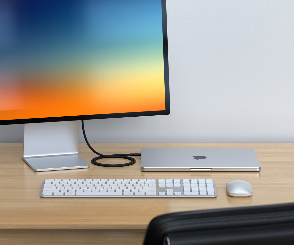 Satechi - kabel thunderbolt 5 USB-C - USB-C 1m czarny