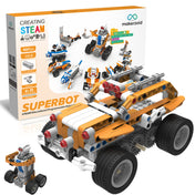 Makerzoid Superbot - zestaw ponad 400 klocków edukacyjnych z możliwością kodowania