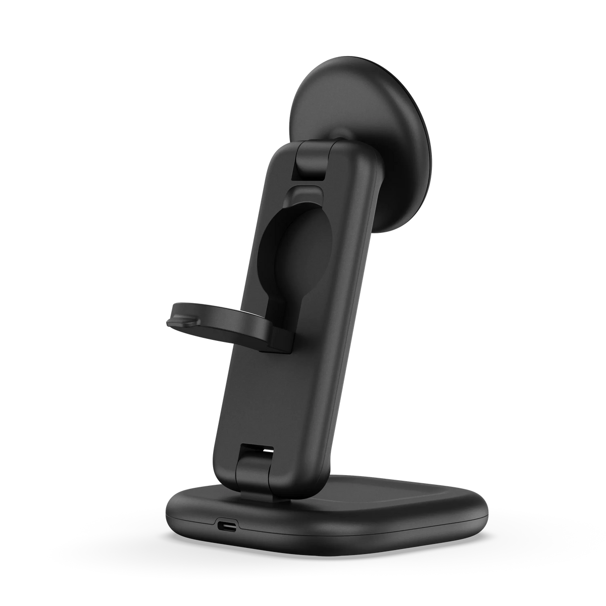 Satechi 3in1 Qi2 25W Foldable Charging Stand - składana ładowarka bezprzewodowa 3w1 czarna