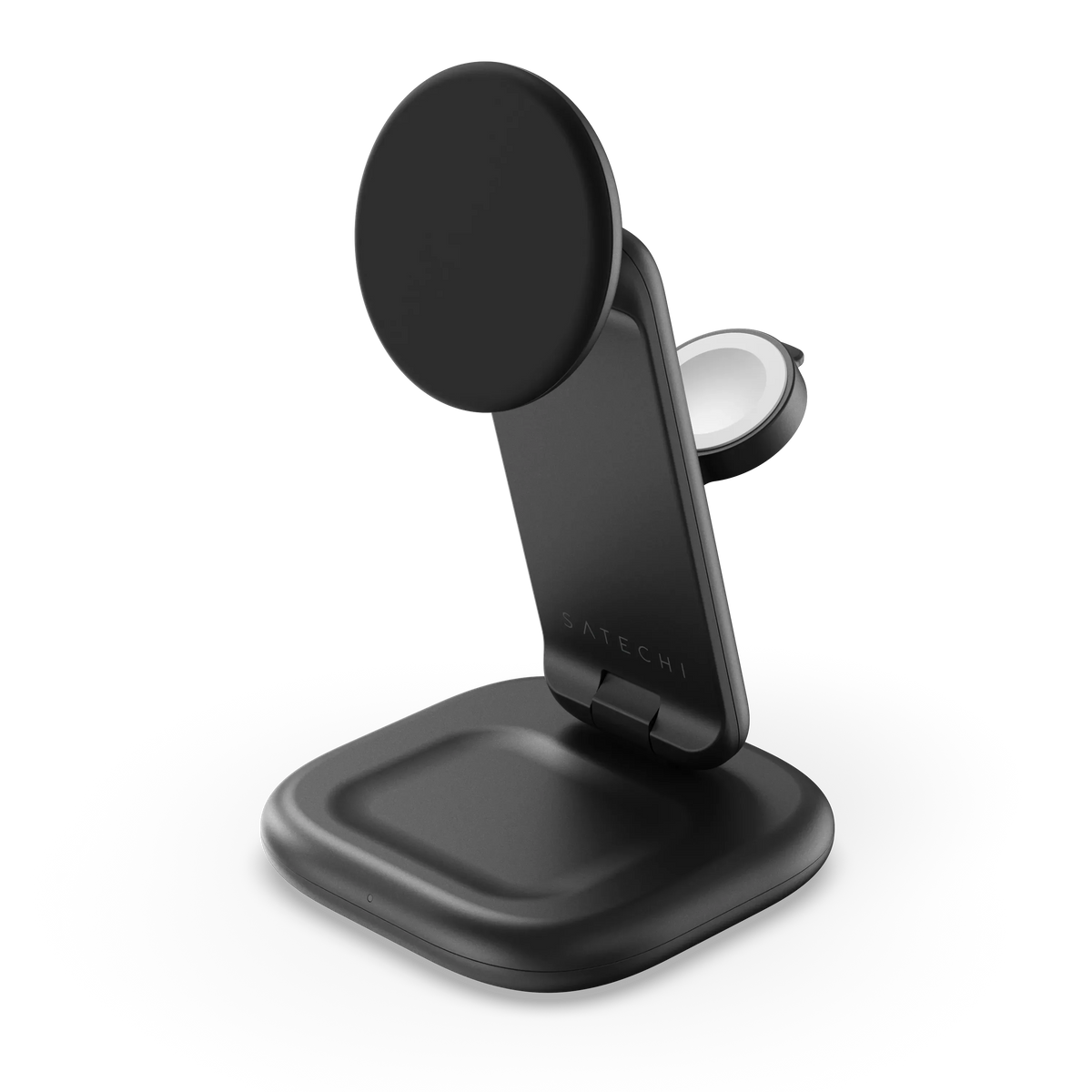 Satechi 3in1 Qi2 25W Foldable Charging Stand - składana ładowarka bezprzewodowa 3w1 czarna