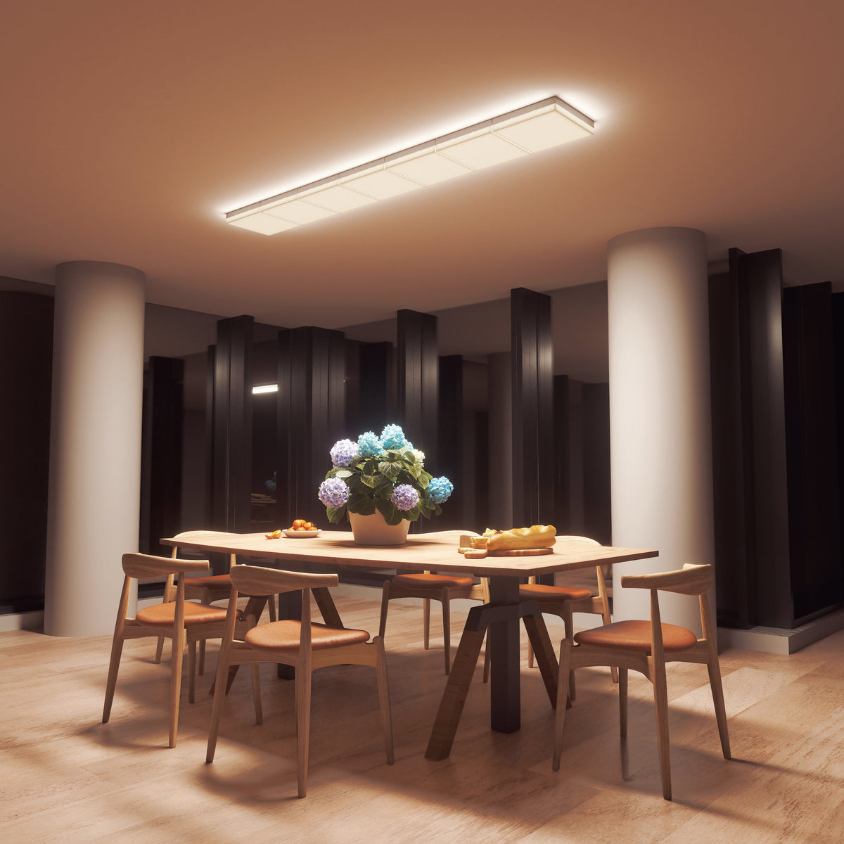 Sufitowe panele świetlne (3 sztuki) - Nanoleaf Skylight Starter Kit