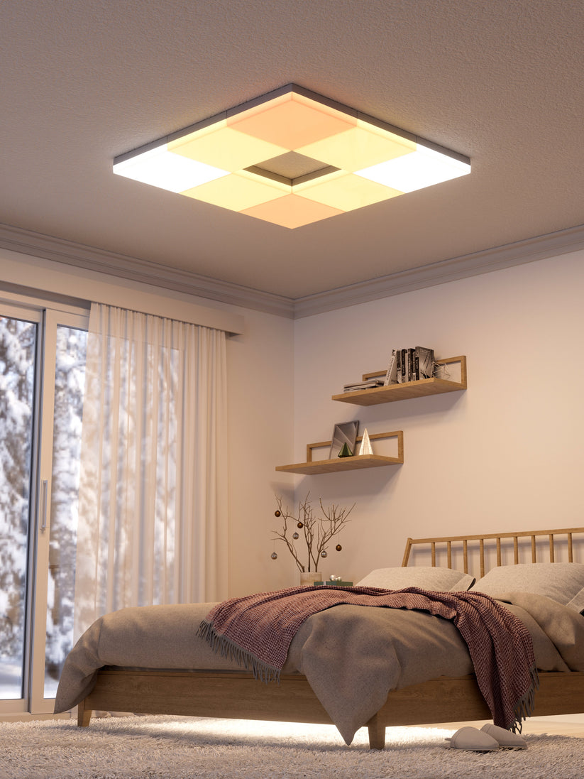 Sufitowe panele świetlne (3 sztuki) - Nanoleaf Skylight Starter Kit