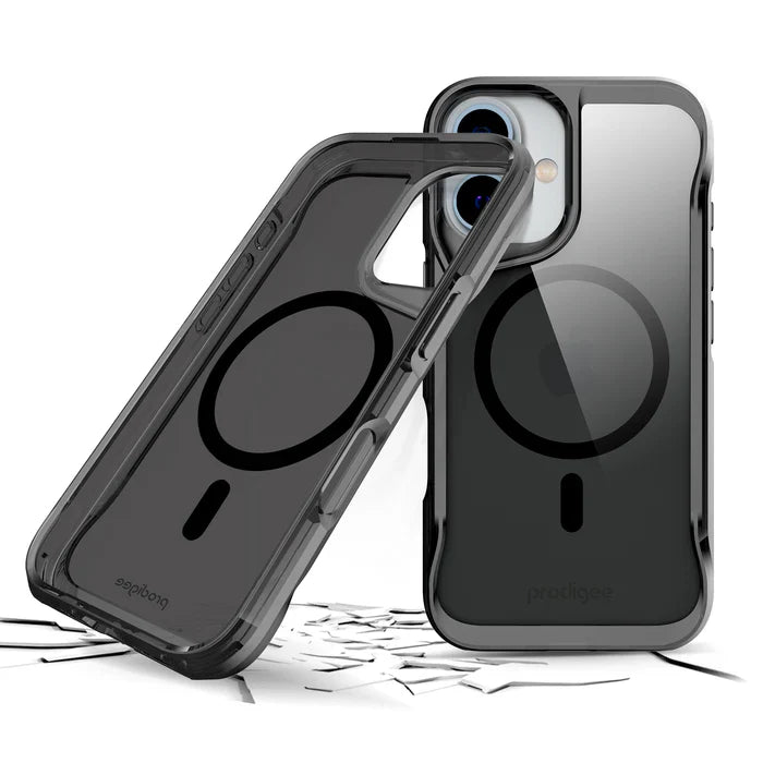 Prodigee Super Hero - etui z MagSafe do iPhone 16 smoke