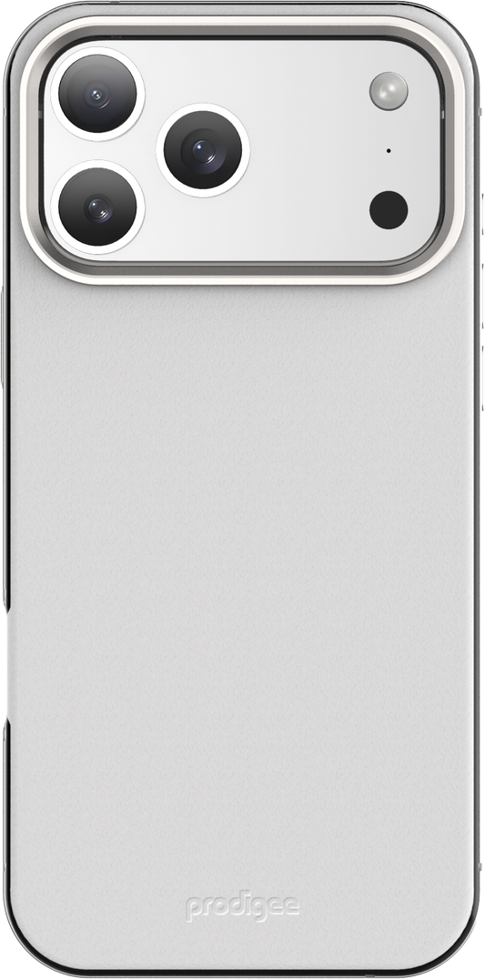 Prodigee Aluminium Edge - etui z MagSafe do iPhone 17 Pro szare