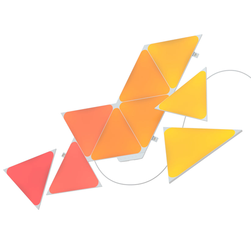 Zestaw paneli świetlnych Nanoleaf Shapes Triangles Smarter Kit (9 paneli świetlnych)