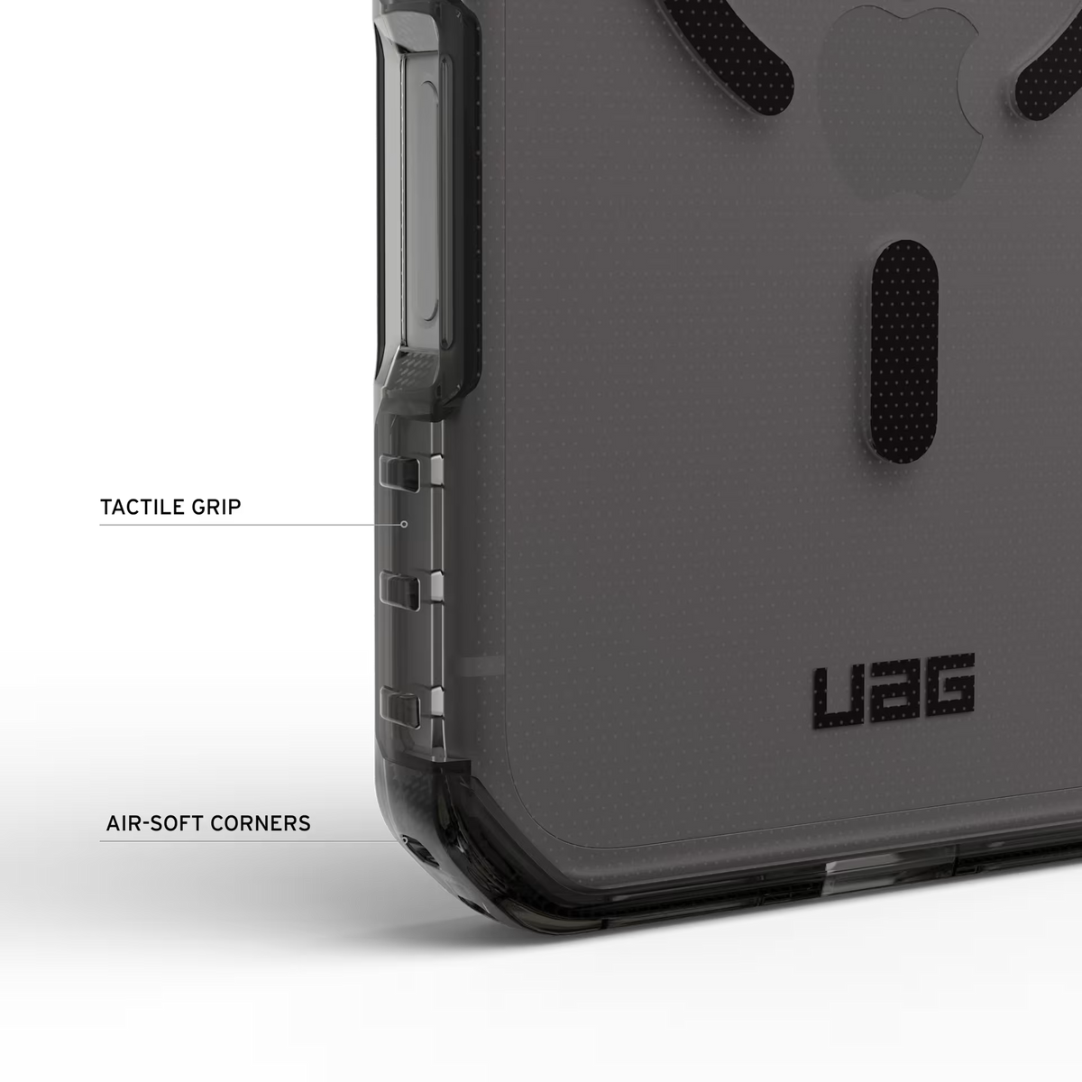UAG Plyo LT MagSafe - etui do iPhone 18 Pro / 17 Pro kompatybilne z MagSafe ash/black