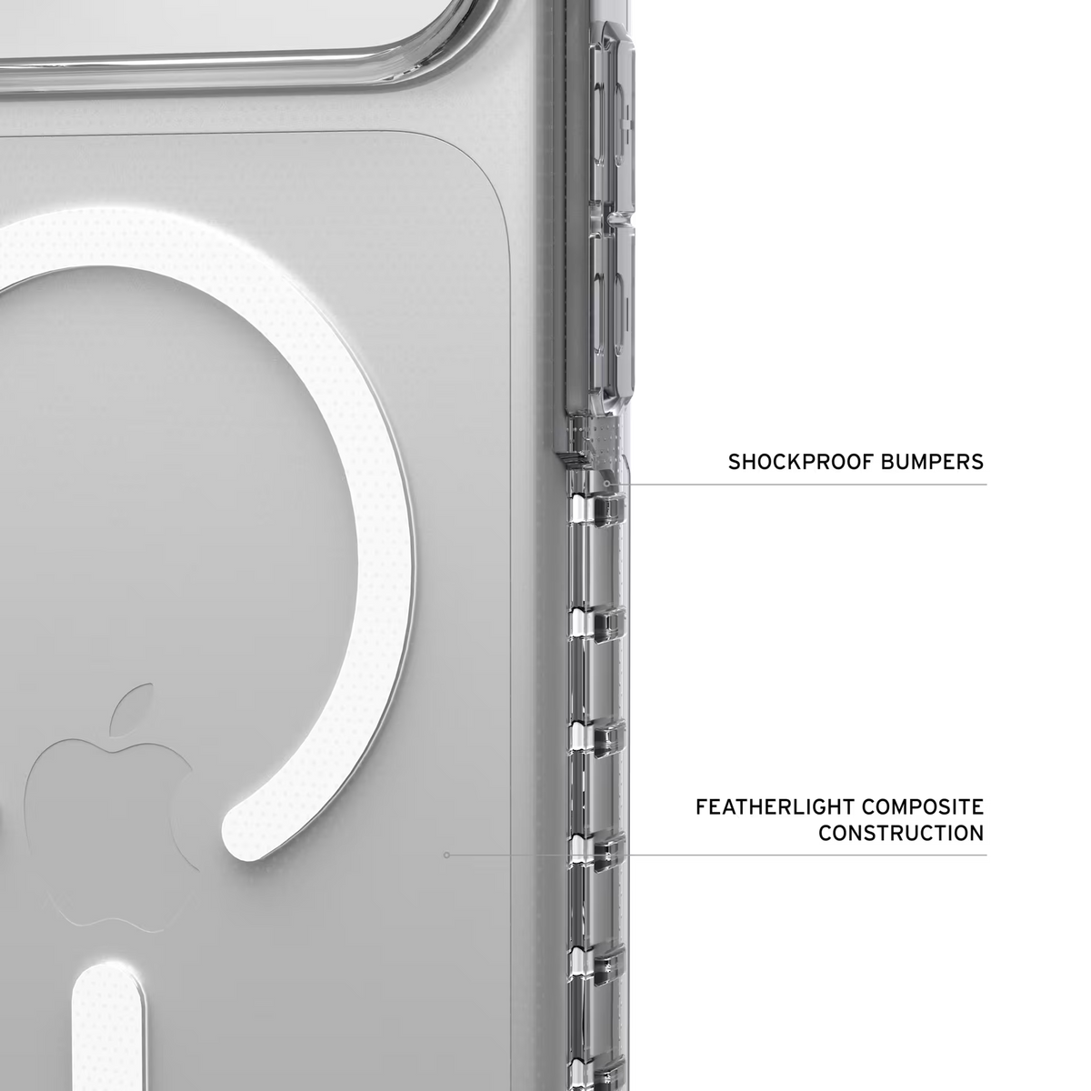 UAG Plyo LT MagSafe - etui do iPhone 18 Pro Max / 17 Pro Max kompatybilne z MagSafe ice/smoke 