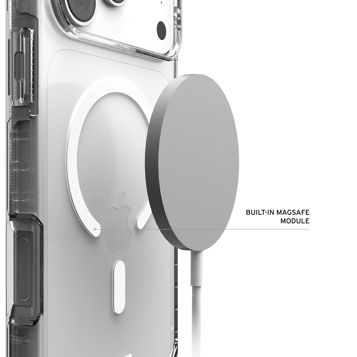 UAG Plyo LT MagSafe - etui do iPhone 18 Pro Max / 17 Pro Max kompatybilne z MagSafe ice/smoke 