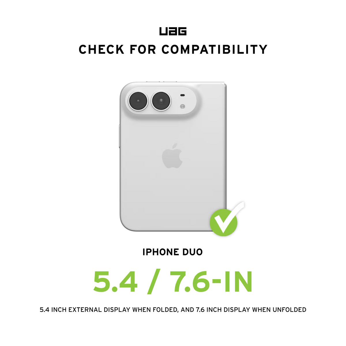 UAG Mouve MagSafe - etui do iPhone Duo kompatybilne z MagSafe ash