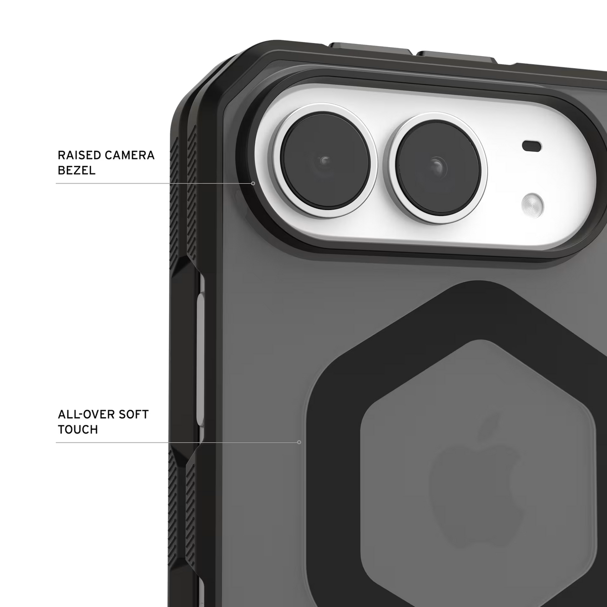 UAG Mouve MagSafe - etui do iPhone Duo kompatybilne z MagSafe ash